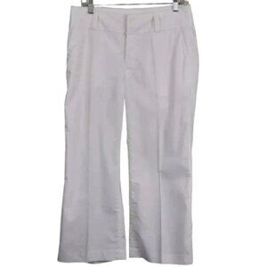 Roots Gold White Capri  Pants Crop Size 0